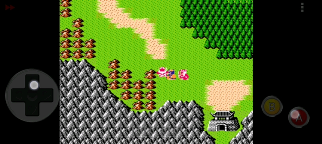 吞食天地朝天洞怎么走