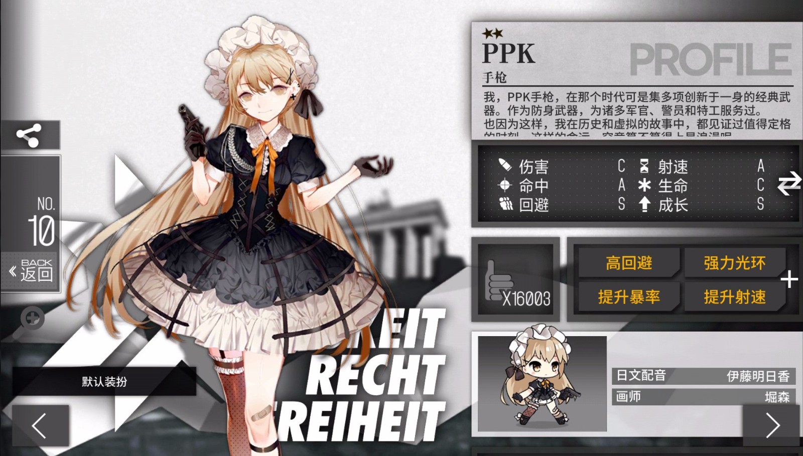 少女前线m14值得练吗