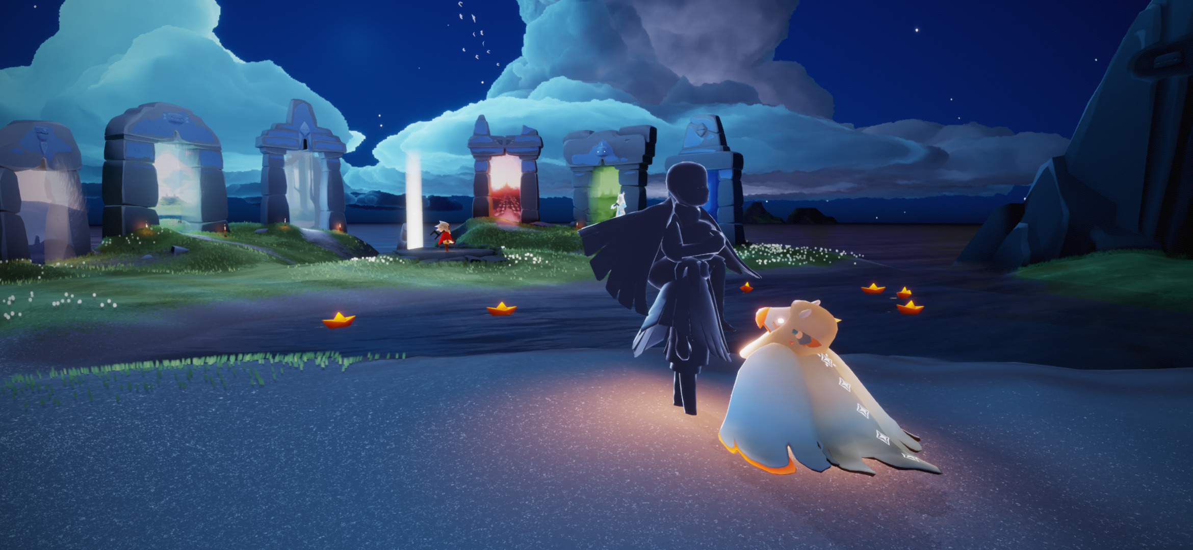 光遇怎么开启传送门