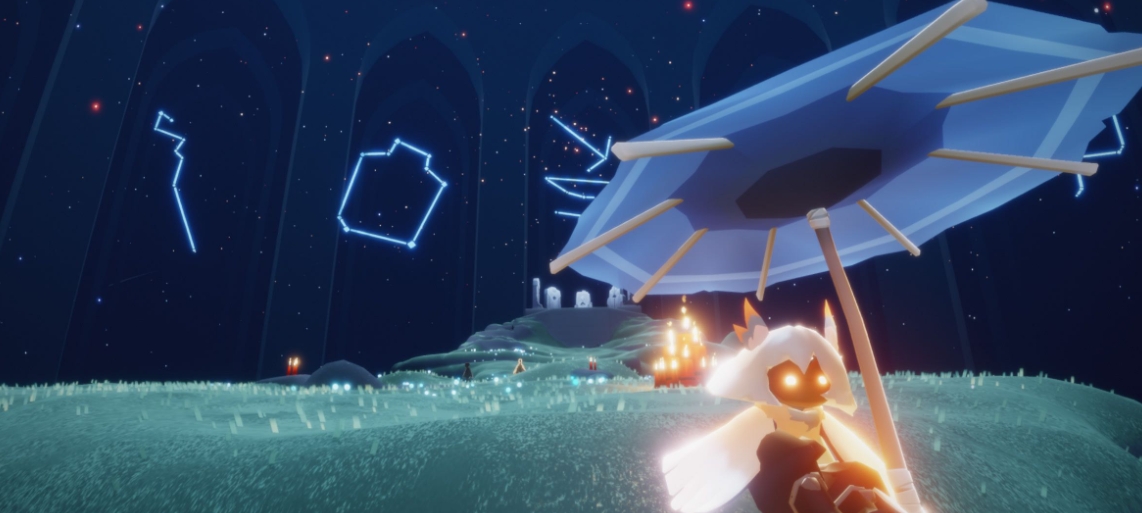 光遇怎么跑火试炼