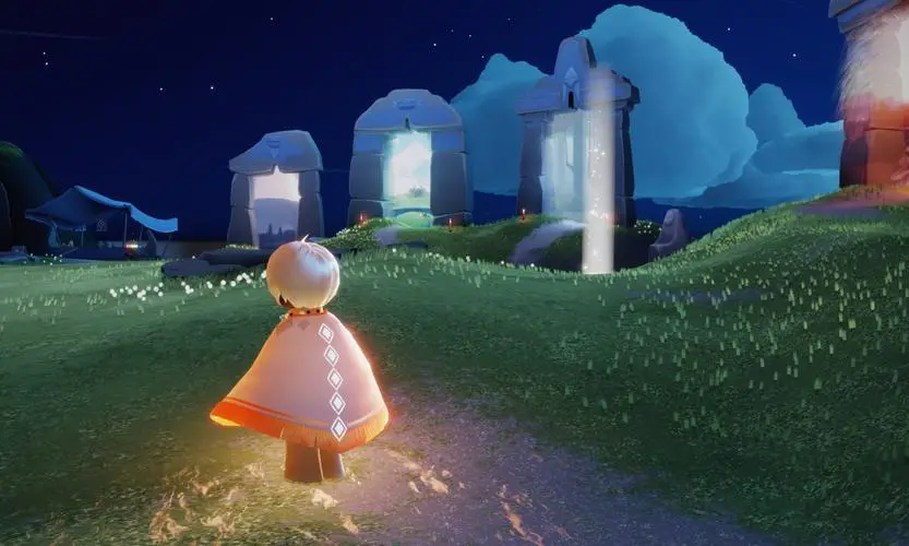 光遇怎么跑火试炼