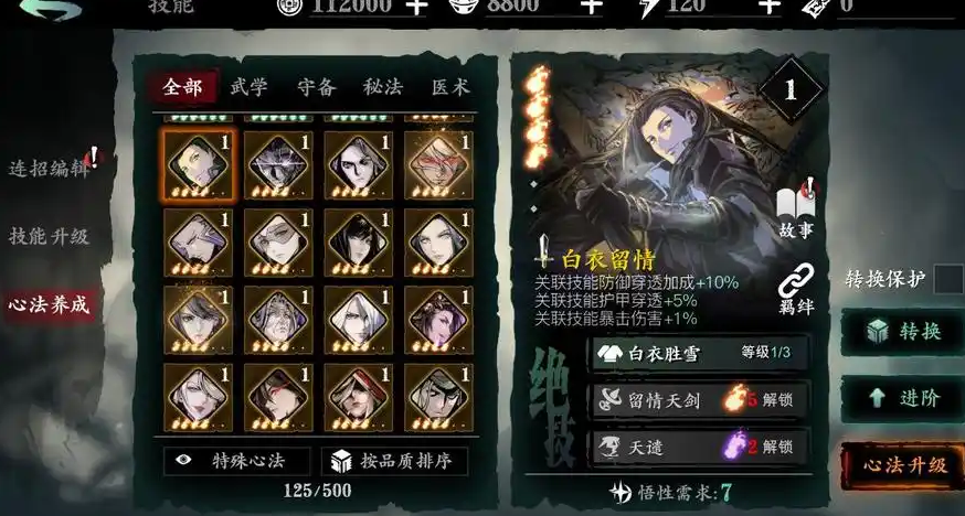 影之刃刻印潜能是什么意思