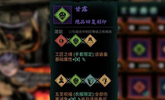 影之刃刻印潜能是什么意思