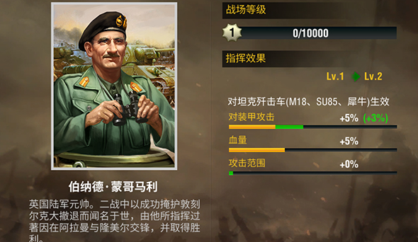二战风云2买什么军官好