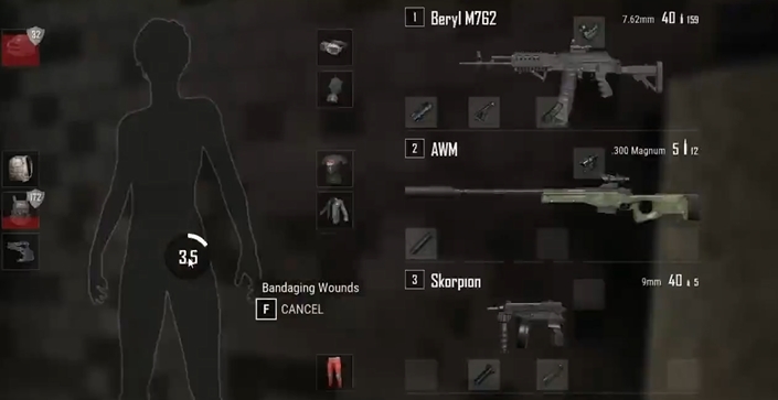 绝地求生都需要捡什么