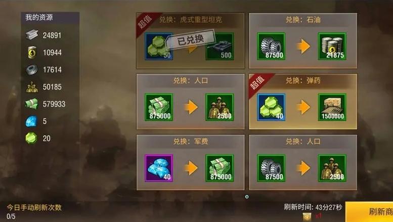 二战风云宝箱里面能开什么