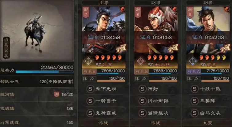 三国志战略版S3赛季用什么阵容