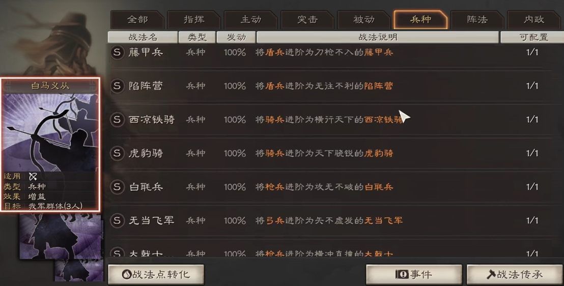 三国志战略版白马义从用什么代替
