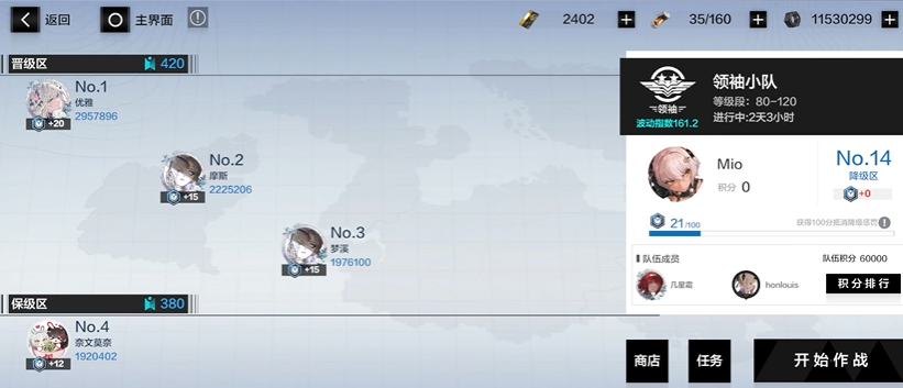 战双帕弥什战区组队有什么用