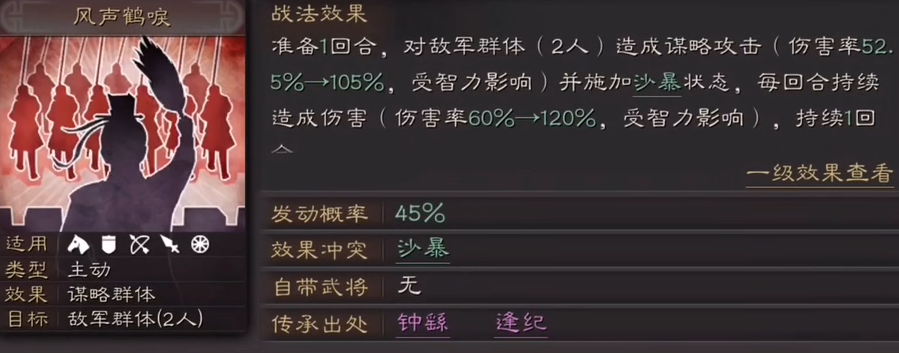 三国志战略版怎么用风声鹤唳