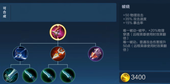 王者荣耀射手如何出装
