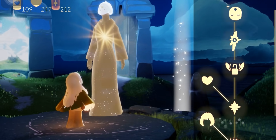 光遇矮人面具如何叠加别的面具