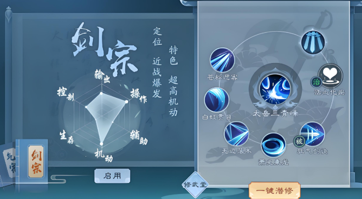 新笑傲江湖哪个职业破防高