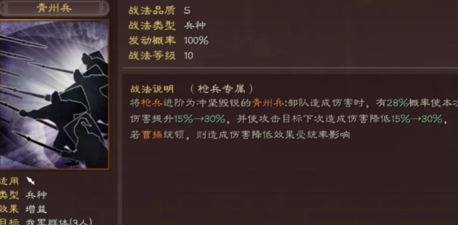 三国志战略版青州兵怎么样