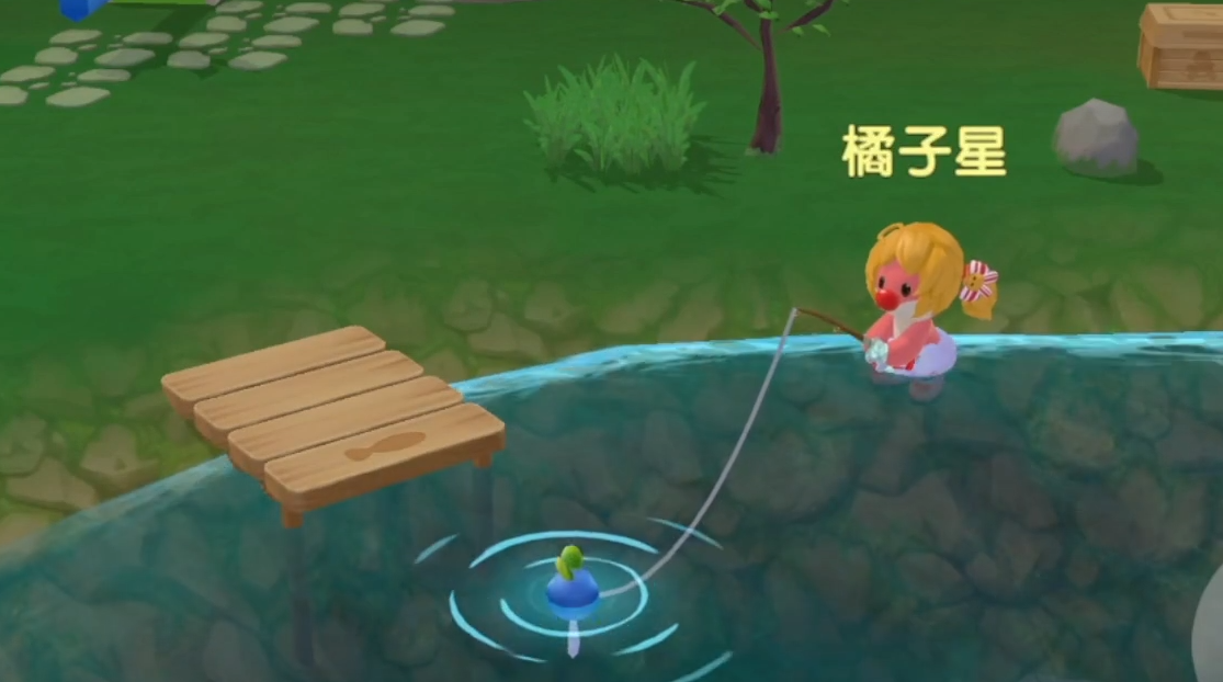 摩尔庄园怎么钓龙虾