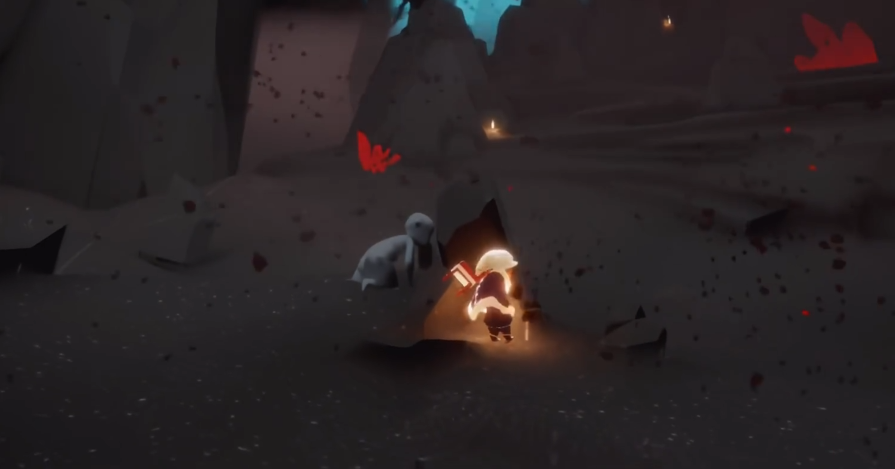 光遇如何快速飞过暴风眼