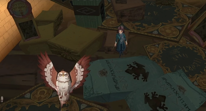 哈利波特魔法觉醒图书馆隐藏房间怎么进