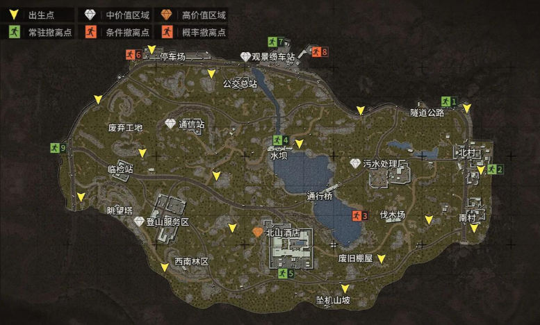 暗区突围山谷哪里出金率最高