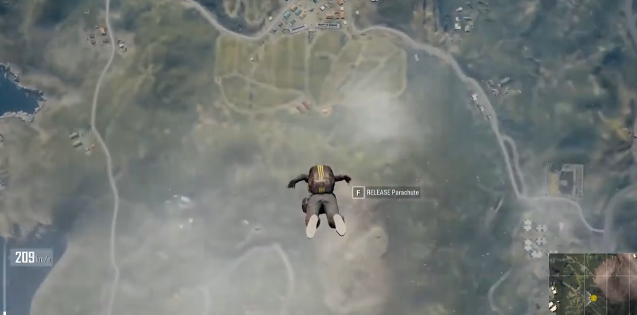 绝地求生怎么在空中飘得更远 绝地求生怎么在空中飘得更远