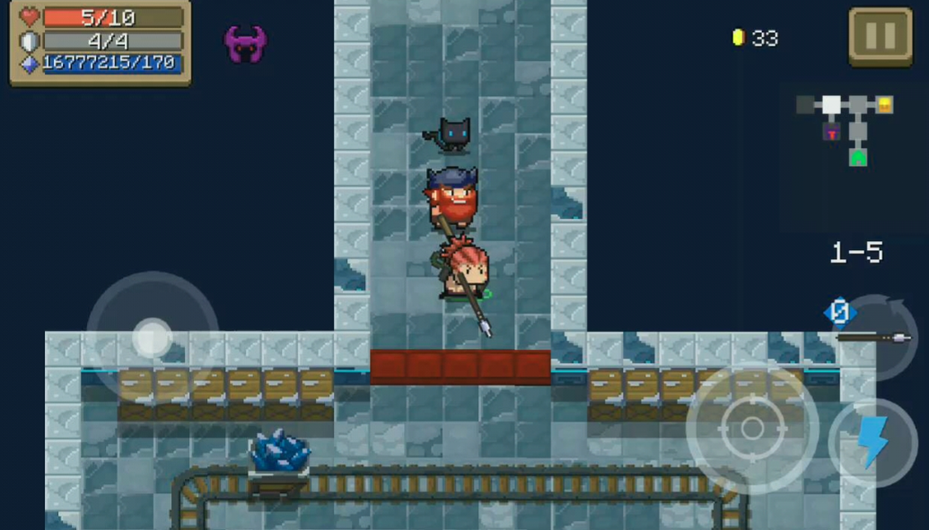 元气骑士长矛怎么合体