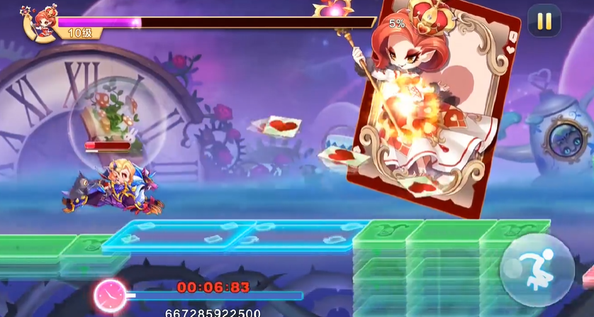 天天酷跑双面皇后怎么打 天天酷跑双面皇后怎么打