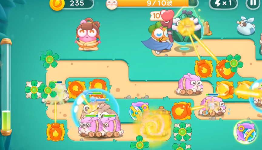 保卫萝卜4果冻怪怎么打