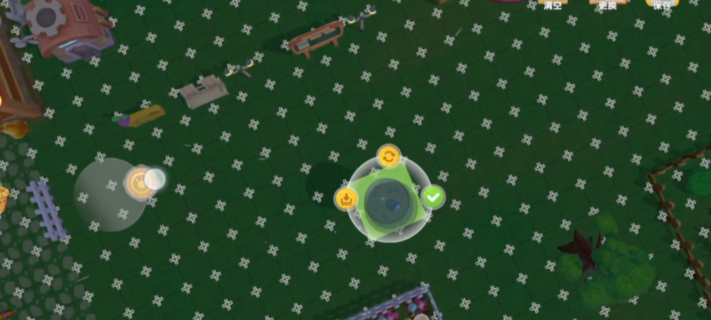 摩尔庄园怎么把栅栏不占格