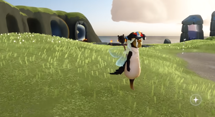 光遇新手如何快速遁地