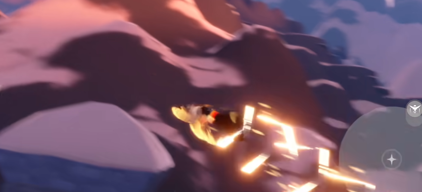 光遇空中爱心怎么飞