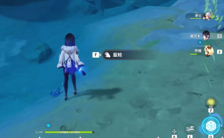 原神到底怎么抓蓝蛙