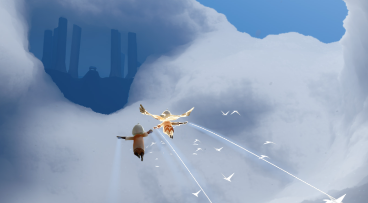 光遇如何单人螺旋飞