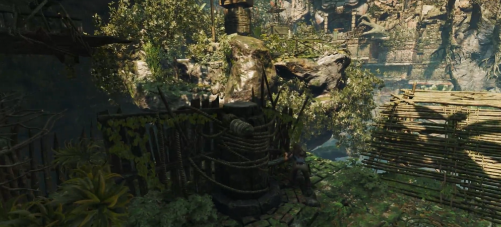 古墓丽影暗影第一个营地怎么进