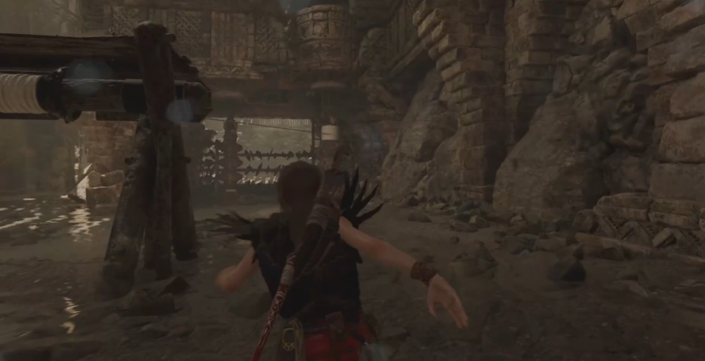 古墓丽影暗影代价水门怎么过