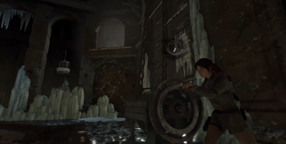 古墓丽影崛起神庙平衡木怎么松开