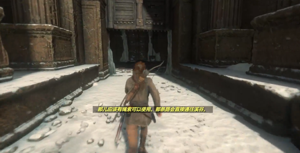 古墓丽影崛起神庙平衡木怎么松开