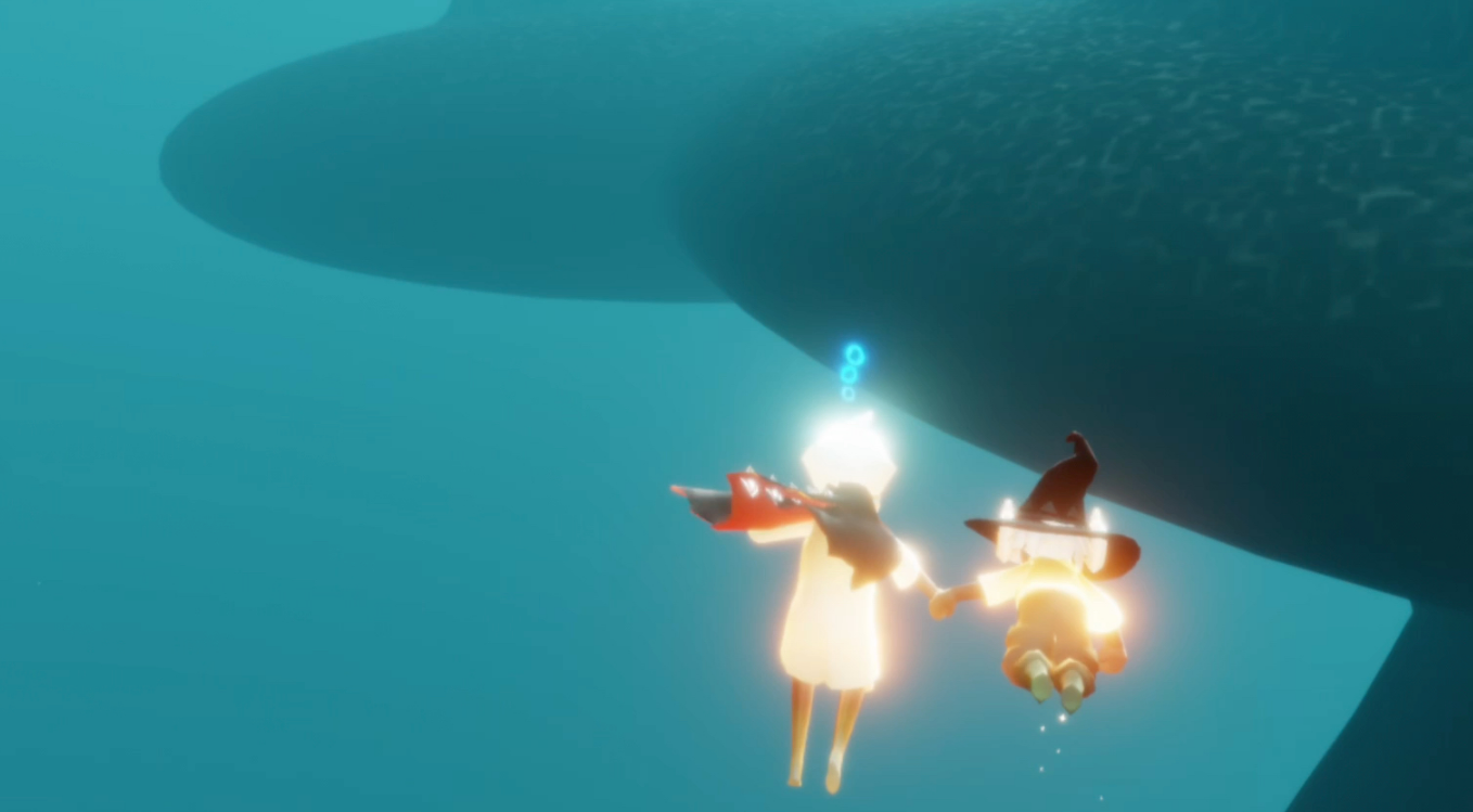 光遇怎么在冰里游泳