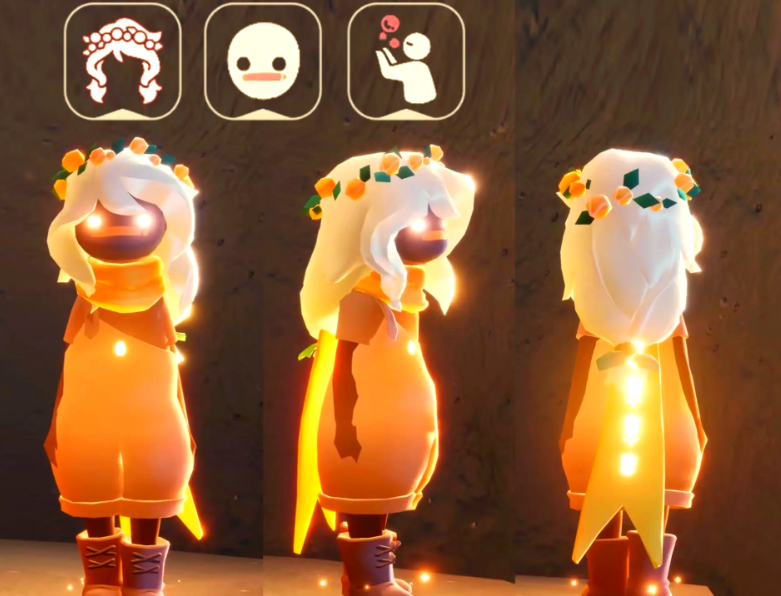 光遇情人节花环怎么换