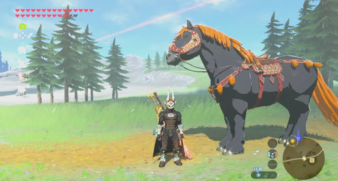 塞尔达传说旷野之息马怎么弄