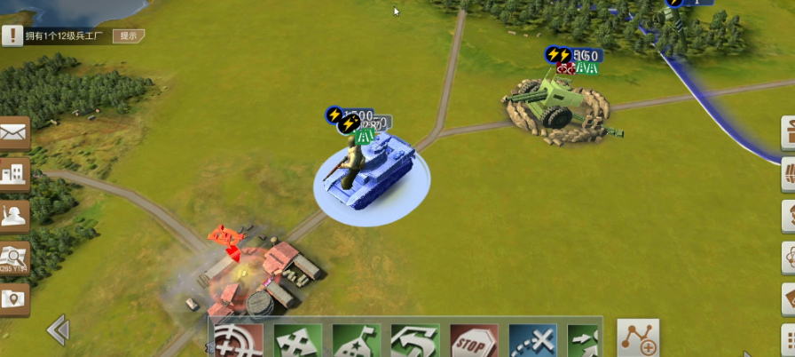 二战风云炮兵阵地距离怎么控制