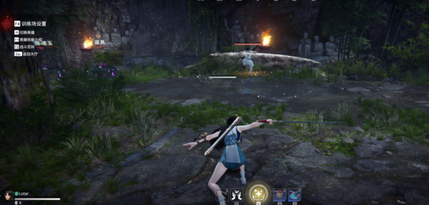 永劫无间剑气怎么放的更准一点