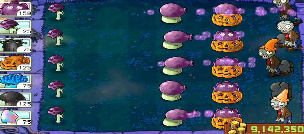 植物大战僵尸坚不可摧黑夜怎么过