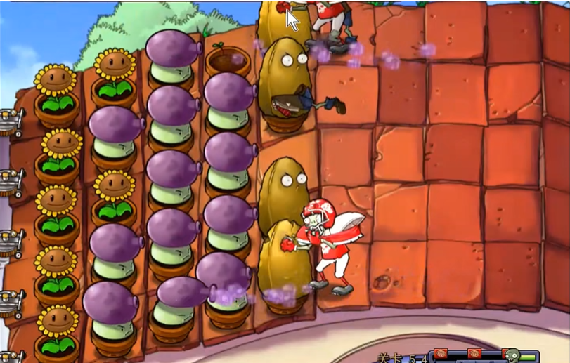 植物大战僵尸95版5-4怎么打