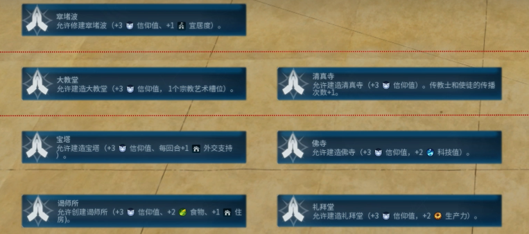 文明6日本选择什么信仰好