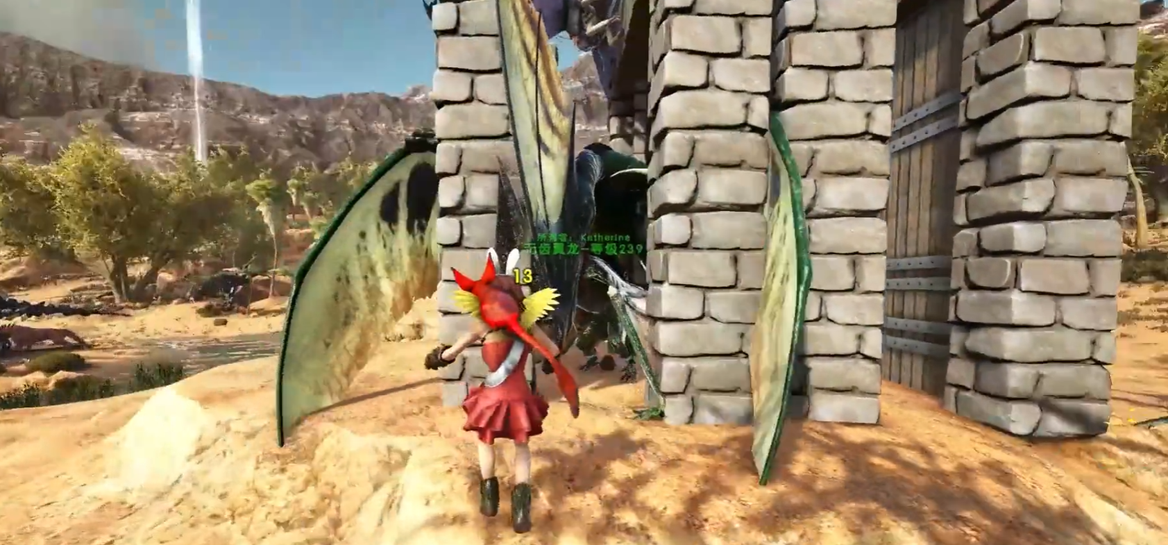 方舟生存进化翼龙怎么抓起恐龙