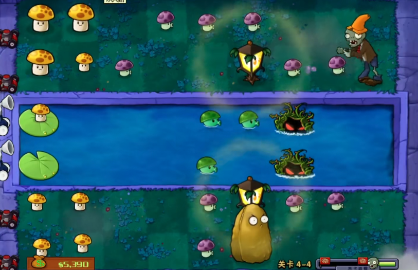 植物大战僵尸4-4怎么过关