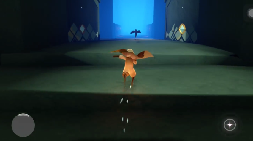 光遇如何在平面滑行