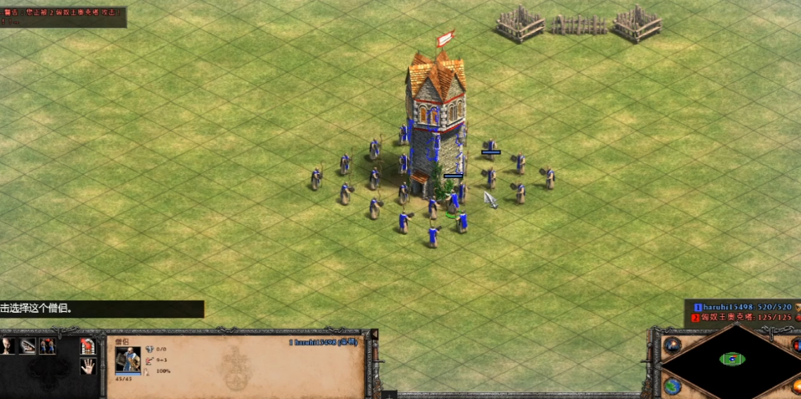 帝国时代2僧侣驻扎有什么用