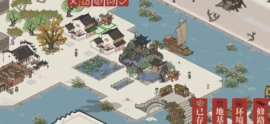 江南百景图门怎么弄路