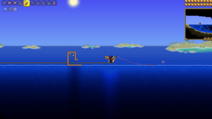 泰拉瑞亚什么环境钓箱子合适 泰拉瑞亚什么环境钓箱子合适