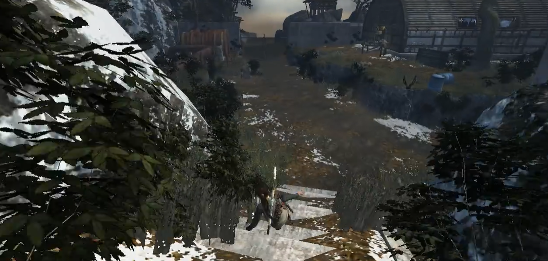 古墓丽影9峭壁碉堡怎么过去